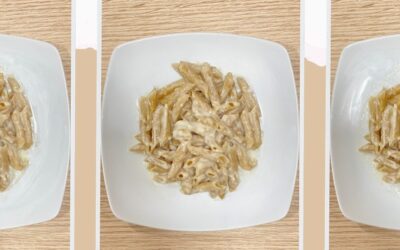 Macarrons amb salsa de formatge